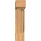 Ekena Millwork Traditional Block Smooth Bracket w/ Offset Brace, Western Red Cedar, 7 1/2"W x 24"D x 32"H BKT0806X24X32TRA05SWR - alternate 4